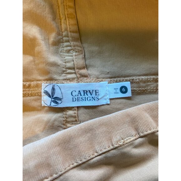 NWT Carve Designs Women's 6 Jason Overall Short Washed Pink Organic MSRP$115 - Picture 17 of 17